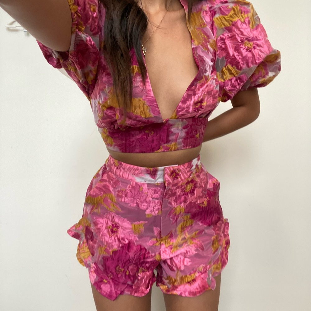 Showpo Short Pink Set